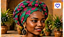 Floral Print Headwrap – Vibrant Colors