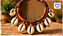 Cowrie Shell Necklace – Traditional Style