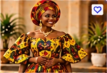 Women’s Iro & Buba Set – Vibrant Ankara