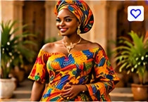 Women’s Wrapper Set – Kente Print