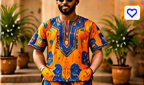 Dashiki Set – Shirt & Pants