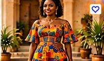 Kente Traditional Dress – Premium