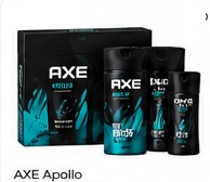 AXE Apollo Grooming Gift Set 4 Pieces