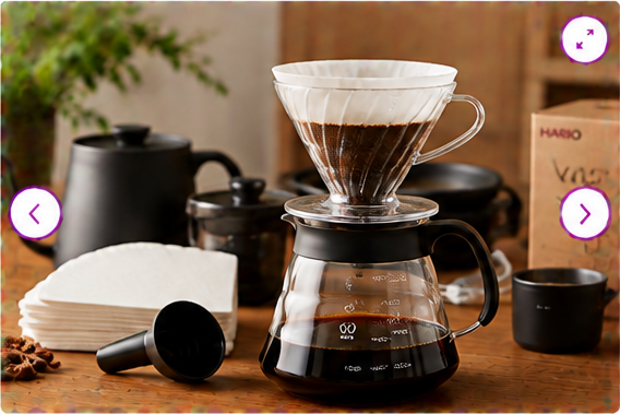 Hario V60 Pour Over Set product image 1