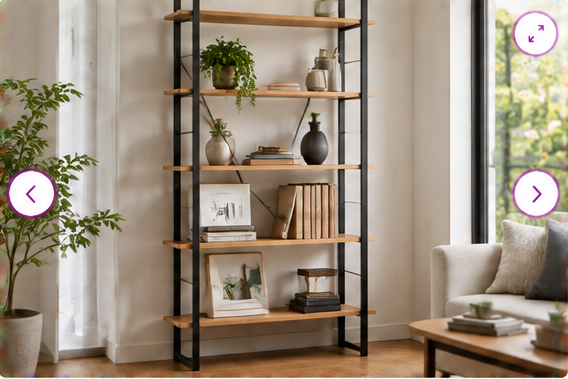 Yamazaki Tower Bookshelf 5-Tier product image 1
