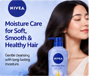 NIVEA Moisture Care for soft, smooth and healthy hair