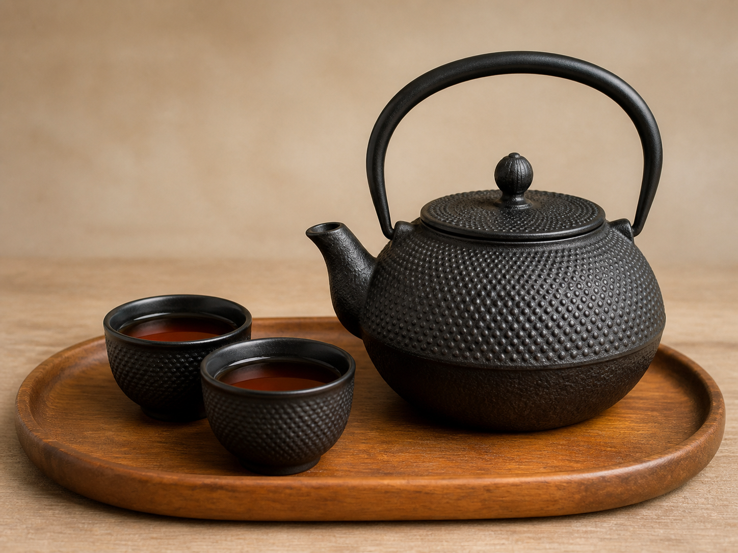 Cast Iron Teapot