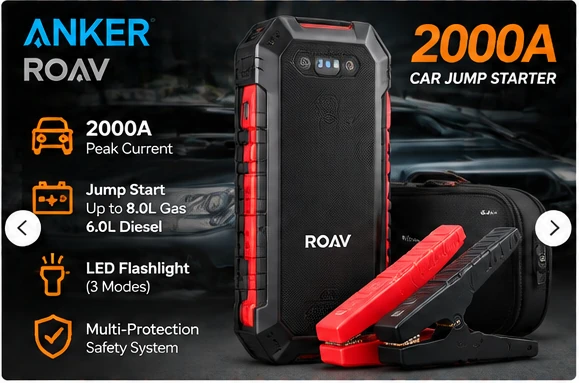 Anker Roav Car Jump Starter 2000A product image 1