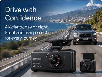 KENWOOD DRV-MR870 Front & Rear Dash Cam product information
