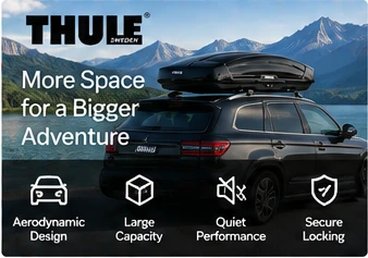 Thule Motion XT Roof Box (Black Glossy) product information