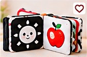 Taf Toys Tummy Time Book (High Contrast)