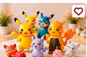 Pokémon Action Figure Set (Pikachu & Friends)