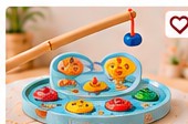 Melissa & Doug Wooden Fishing Game