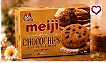 Morinaga Choco Chips Cookies (12 Pieces)