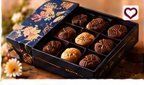Japanese Assorted Chocolate Gift Box (24 Pieces)