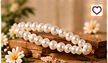 Alexandre de Paris Pearl Hair Clip
