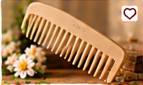 MUJI Wooden Wide Tooth Comb