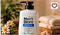 Men's Biore Scalp Care Shampoo 320ml