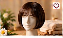 Natural Look Wig (Short Bob)