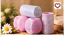 Self Grip Hair Rollers Set 6 Pieces