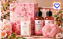 Sakura Bath & Body Relaxation Set 6pcs