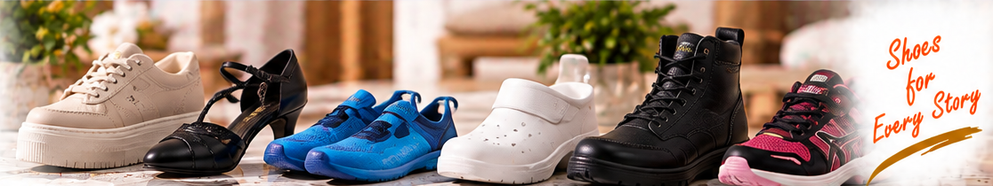 A collection of shoes for every occasion
