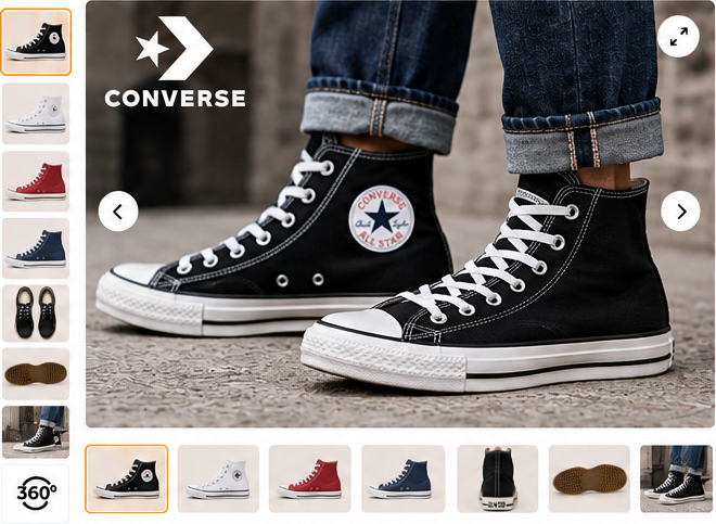 Chuck Taylor All Star Hi Top Sneakers product photos and gallery views