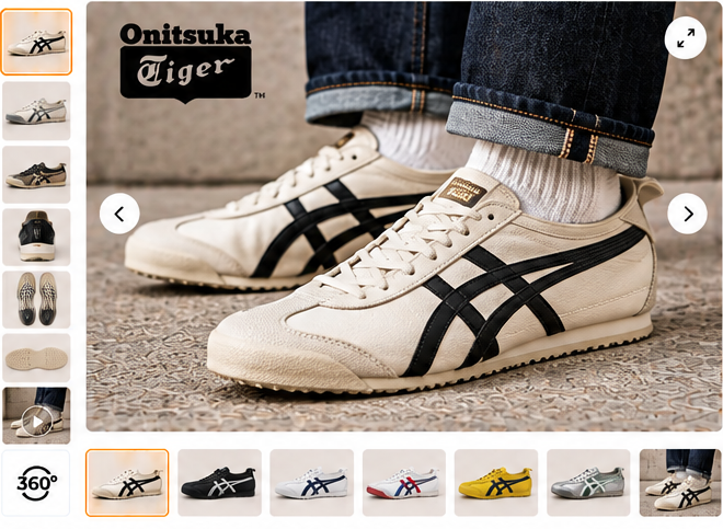 Onitsuka Tiger Mexico 66 Unisex Sneakers product photos and gallery views