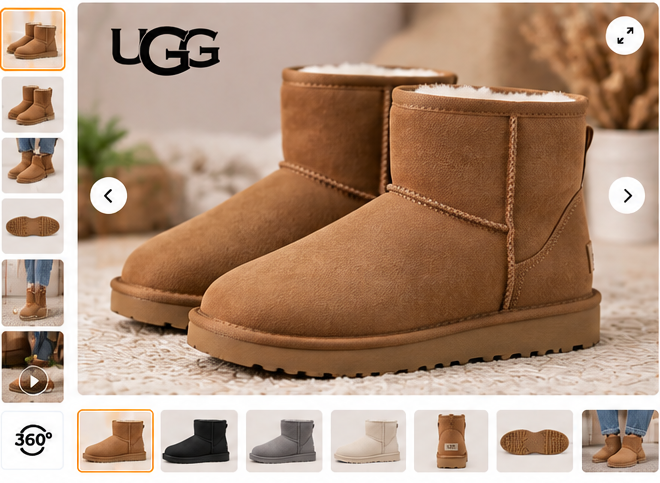 UGG Classic Mini II Women's Boots product photos and gallery views