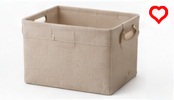 IKEA TJENA Fabric Basket Large