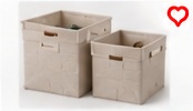 MUJI Fabric Storage Box Set (3 Pack)