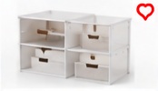 MUJI Shelf Organizer Set (2 Pack)
