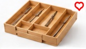 mDesign Expandable Drawer Organizer