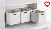 MUJI Cabinet Organizer Set (3 Pack)