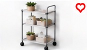 Yamazaki Laundry Cart 3-Tier