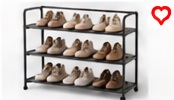 Yamazaki Tower Shoe Rack 3-Tier