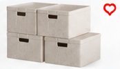 NITORI Fabric Storage Box Set (3 Pack)