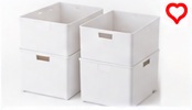 IKEA KUGGIS Storage Box Set (3 Pack)