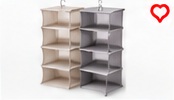 MUJI Hanging Closet Organizer 6 Shelves