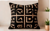 African Mud Cloth Cushion Cover