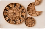 African Wall Basket Set (Set of 3)
