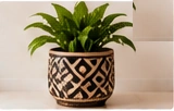 African Planter Pot