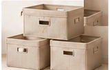NITORI Fabric Storage Box Set 3 pcs
