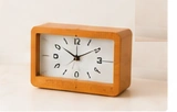 MUJI Wooden Table Clock