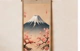 Japanese Wall Scroll Mount Fuji