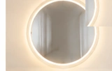 LED Wall Mirror Round 60cm