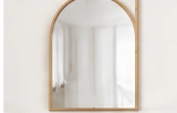 Arched Wall Mirror 80x50cm