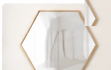 Hexagon Mirror 60cm