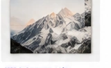 IKEA Canvas Print Mountain Landscape