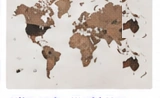 Niko and... World Map Wall Art